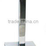 339-43C SQUARE Shiny Chrome DINING Table Base thumbnail-1