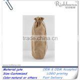Factory Direct Jute Wine Bag