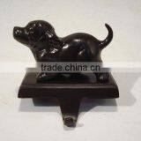 Stocking Holder With Baby Dog , Christmas Stocking Holders For Home Decorations, 2014 New Style Christmas Stocking Holder. thumbnail-1