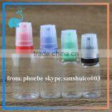 E-liquid Pet Plastic Bottle 30ml for e Liquid Bottle 10ml 15ml With Flat Child Proof and Tamper Proof Cap thumbnail-3