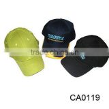 3 D embroidery 6 panel cotton twill baseball caps