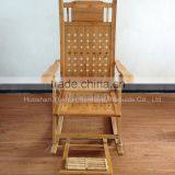 High Quality Foldable Bamboo Rocking Chair thumbnail-2