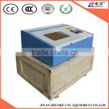 40W 50W 60W CO2 Mini Acrylic Laser Engraving Machine 300*300MM With Honey Comb Table Infrared Positioning System ZK-3030