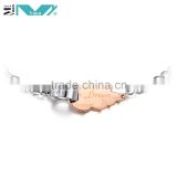 Fashion hot jewelry wing stainless steel bracelet