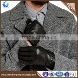 Classic Fashion Warm Men's Sheepskin Leather Hand Gloves thumbnail-1
