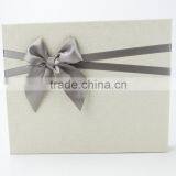 Most Popular Silver Satin Ribbon Bows for Gift Decorative thumbnail-5