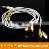 the Best present for friends Custom 24 carat gold In-ear Headphones&earphones