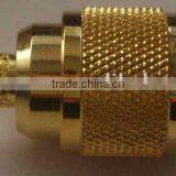 N male connector crimping type for RG58 gold plated body EN-3901