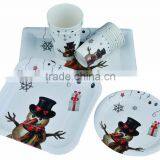 10" Square Shape Food Grade Bulk Paper Plate thumbnail-1