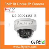 Original Hikvision DS-2CD2135F-IS 3MP Night Vision Alarm Dome HD IP Camera