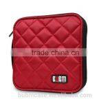 Fashion Red 32 Capacity PVC Fabric DVD Case CD Holder Personalized cd Case Multi Disc Dvd Cases thumbnail-1