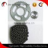 Proffessional Manufacturer of 45 STEEL 40MN 428/110L-41T/13T Motorcycle Chain and Fine Blanking Drive Sprocket thumbnail-5