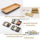 Cpp and pp Sushi Tray Vacuum Forming Machine Ruian Wenzhou Zhejiang thumbnail-1