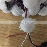 Color Changing 3 LEDs SMD5050 RGB Full-color 30mm Diameter Led Dot Light With Lens thumbnail-2