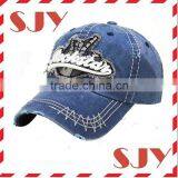 Distressed Classic Vintage Low Profile Baseball Hats thumbnail-1