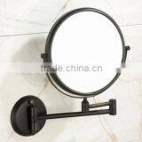 2014 New Design Round Style Wall Mounted Antique Bronze Double Face Bath Mirror thumbnail-3