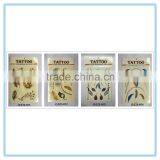 Long Lasting Sexy Metallic Temporary Tattoo Gold Foil Stickers thumbnail-2