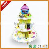 Unique Cake Stands ,two Tier Pink Round Cupcake Stand ,tree Cake Standee thumbnail-1