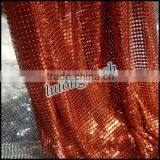 Anping Lutong Mesh Metal Mesh Sequin Fabric for Fabric Curtain Drapery