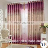 home ideal design floral printed blackout curtain for upholstery decoration Hangzhou factory