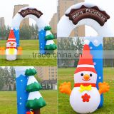 Best popular advertising christmas inflatable arch for christmas events