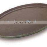 Oval Polypropylene Non-slip Tray