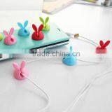 2017 Trending Product 4pcs Set Cable Drop Clip Desk Tidy Organiser Wire Cord Lead USB Charger Holder Fixer thumbnail-3