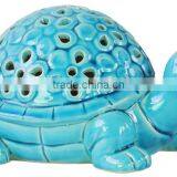 Personazlied Handmade Color Glazed Decorative Porcelain Tortoise Sculpture thumbnail-1