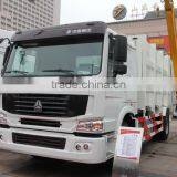 White HOWO Waste Collection Vehicle 266HP 4X2 thumbnail-1