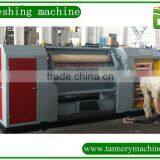 Artifical Leather Hydraulic Cow Leather Fleshing Machine 3000mm China Best Tannery Machine thumbnail-5