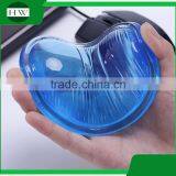 Custom Promotion Ergonomic Heart-shaped Transparent Gel Silicone Wrist Mouse Mat Pad thumbnail-4