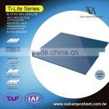 Plastic Polycarbonate Silver Laminated Sheet (Ti-Lite Metallic Blue Series) thumbnail-5