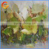 Handmade Lotus Home Decoration Oil Painting thumbnail-1