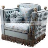 Luxury Living Room Furniture Fabirc Sofa Set thumbnail-1