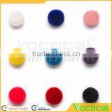 50 Pcs 7mm DIY 3D Mini Plush Ball Nail Art Slices Stickers Decoration Mixed Random Color thumbnail-2