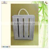 Decorative Original Slid Lid Plate Grids Wooden Wine Boxes thumbnail-3