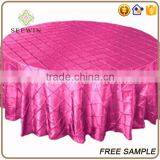 Luxury Polyester Taffeta Table Cloths for Round Tables thumbnail-5
