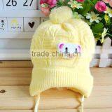 Baby Boy Girl Infant Toddler Cute Soft Crochet Bear Hat Beanie Warm Newborn Cap thumbnail-5