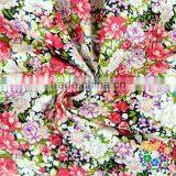 Red Lavender White Chrysanthemum Printed 100% Cotton Fabrics Flower Quilted Fabric Many Designs thumbnail-1