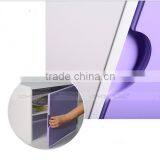 Colorful DIY Assembly Wood Cabinet MDF Stackable Cube Organizer Cube Storage Home Wood Furniture 2 Tier Storage Boxes thumbnail-5