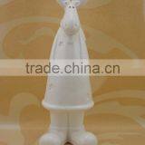 White Ceramic Figurine for Christmas Decoration Wholesale thumbnail-1