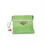 Brocade Fabric Handbag Made by Ethnic Group From Sapa in Vienam, 100% Hand Dyed, Hand Sewn thumbnail-3