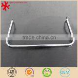 Store Fixtures Slatwall Hang Rail U-Shaped Hanging Bar Chromed Clothing Hanging Bracket thumbnail-2