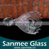 Hot Sale Embossed Glass Ice Cream Cup for Wholesale thumbnail-3