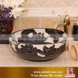 Modern Bathroom Furniture Chinese Hand Paint Ceramic Sink thumbnail-1