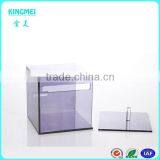 Shenzhen Kingmei Hot Sale Kinds of Acrylic Vanity Tissue Box,napkin Box thumbnail-3