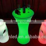 RGB Growing Plastic Light Club Led Bart Table Cocktail Chair thumbnail-4