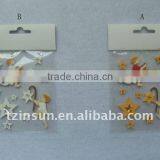 Christmas Wooden Sticker Decoration JA01-W4954 thumbnail-1