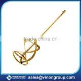 Big Spiral Mixer, Colorful Zinc Plated Paint and Mud Mixer, Mixing Whisks