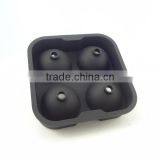 FDA 4 Sphere Ice Balls Mold Christmas Silicone Ice Cube Tray thumbnail-3